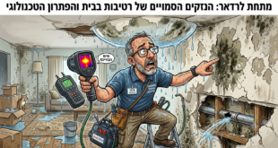 מתחת לרדאר: הנזקים הסמויים של רטיבות בבית והפתרון הטכנולוגי